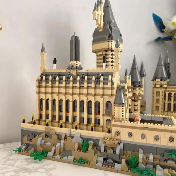 Micro Bricks City Creative Medieval Magic Castle Series School Architecture Palace Model Building Blocks Gifts Kid Assembly Toys - Image 3